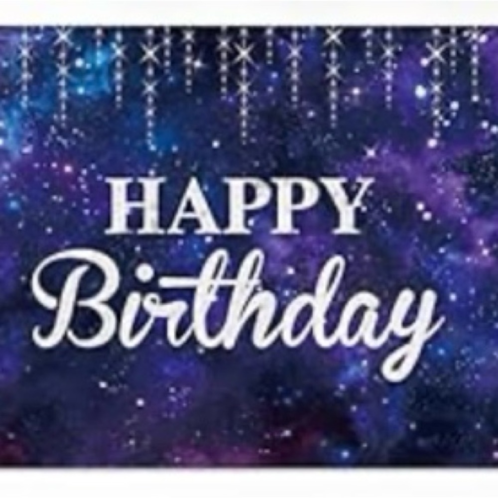 Galaxy/space birthday decor